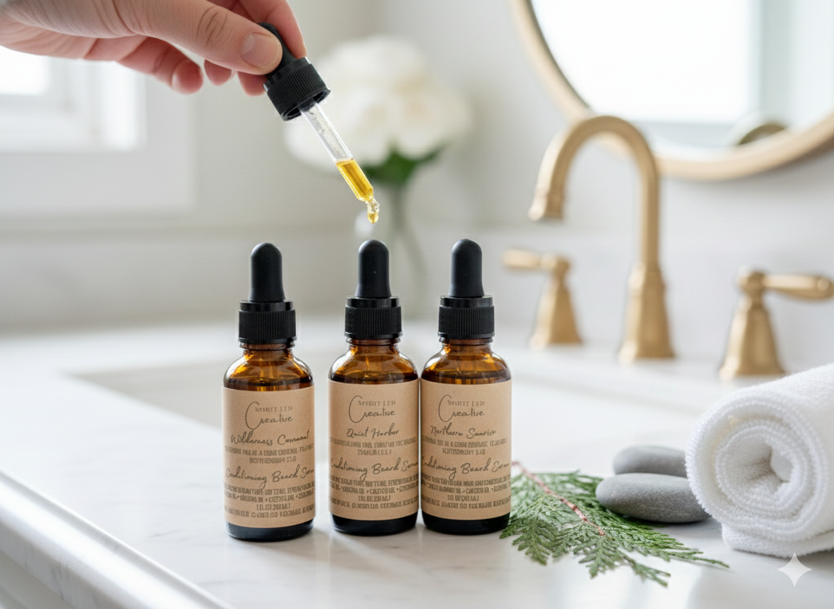 Conditioning Beard Serum – Quiet Harbor (1 oz)