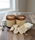 Twilight Waters hand-poured coconut soy beeswax candle and wax melts lavender frankincense cedarwood Michigan
