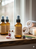 Natural botanical face mist spray for hydration and glow with essential oil blend | Spirit Led Creative