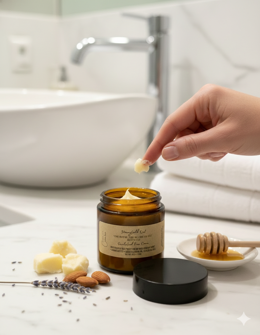 Honeyfield Rest Emulsified Face Cream (4 oz)