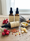 Covenant Glow renewal face serum 1 oz with botanical oils for luminous skin | Small batch, Michigan made