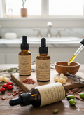 Superior Stillness barrier face serum 1 oz with calming botanical oils for sensitive skin | Small batch, Michigan made