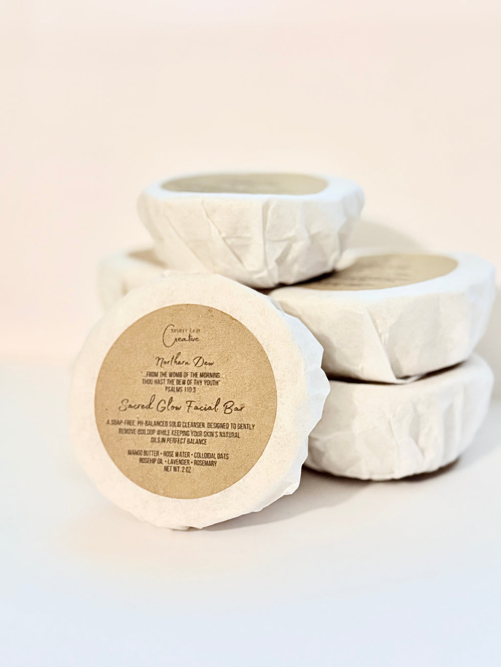 Sacred Glow Facial Cleansing Bar – Northern Dew (2 oz)