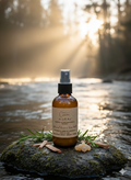 Au Sable Mist leave-in hair milk 4 oz with botanical oils for lightweight moisture and detangling | Small batch, Michigan made

