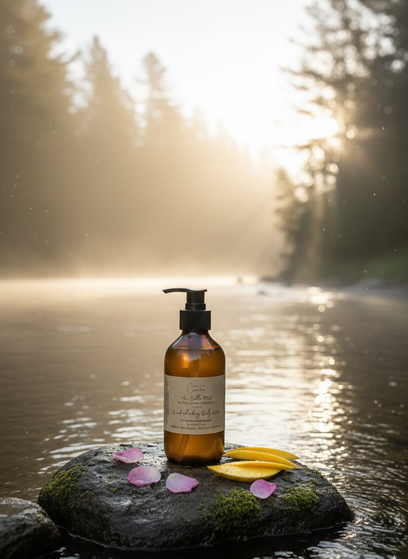 Au Sable Mist Aromatherapy Body Lotion (8 oz) | Refreshing Botanical Moisturizer