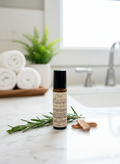 Wilderness Covenant restorative scalp treatment oil 10 ml with botanical essential oils for scalp health | Small batch, Michigan made

