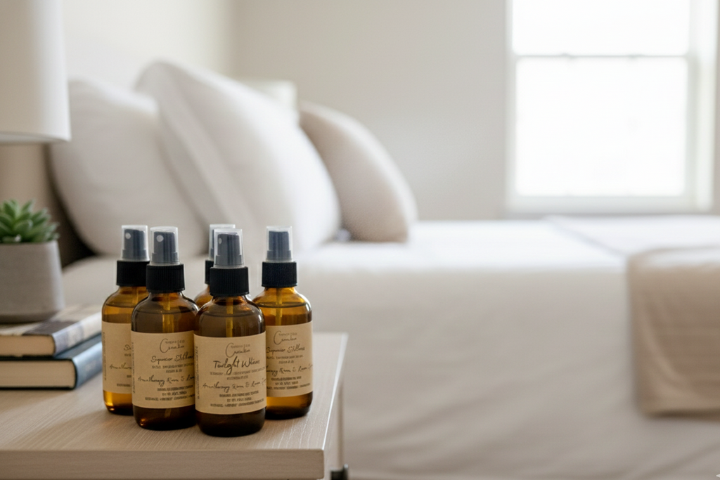 Superior Stillness Room & Linen Spray | Natural Essential Oil Spray (4 oz)